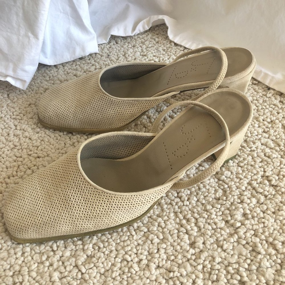 Joan and David suede shoes